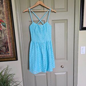 Lilly Pulitzer Elisse blue sundress - size 4